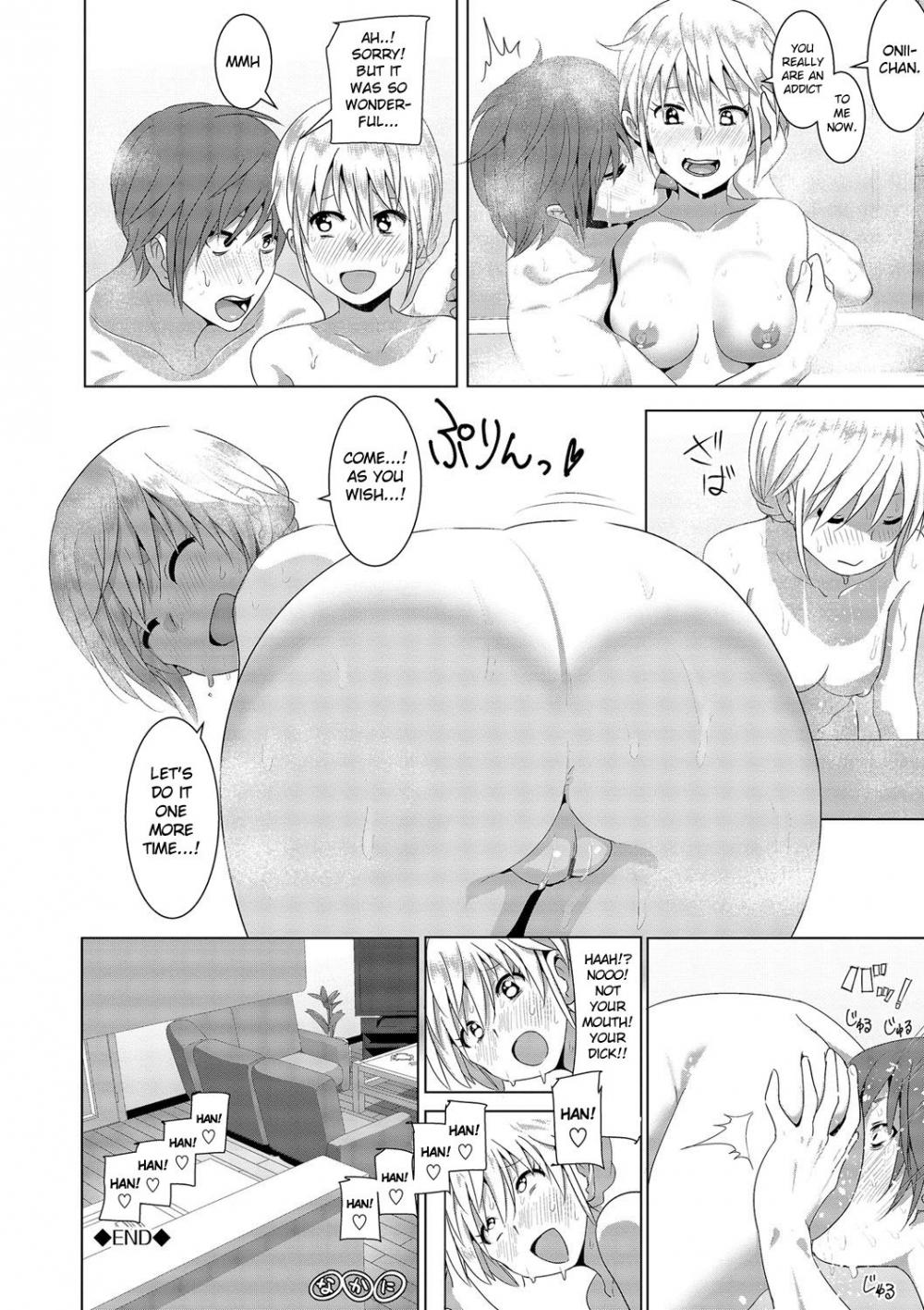 Hentai Manga Comic-Imouto no Oppai ga Marudashi Datta Hanashi-Chapter 1-33